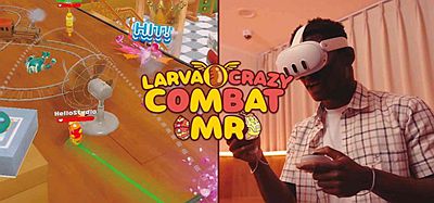 Meta Quest 游戏《昆虫疯狂战斗》LARVA CRAZY COMBAT MR